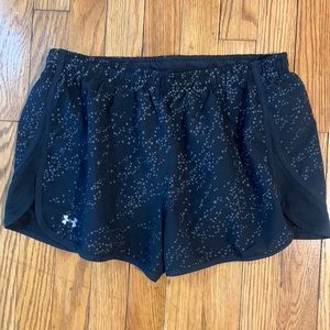 Under Armour Black Patterned Shorts